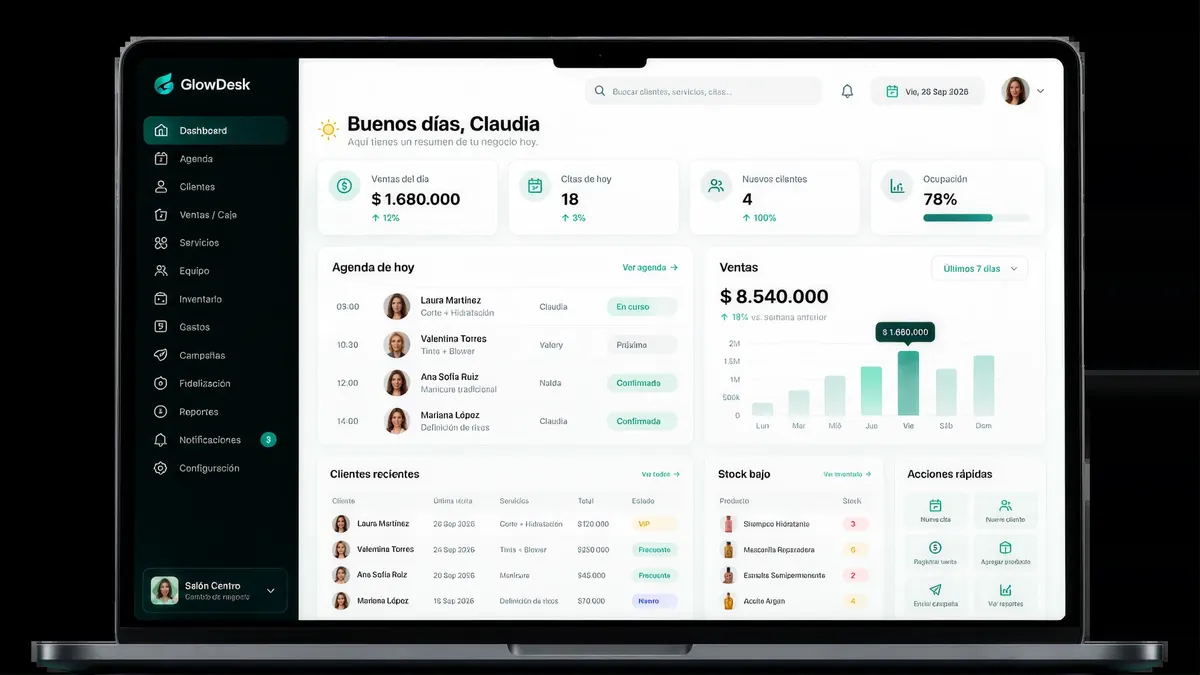 Inventario: GrowDesk